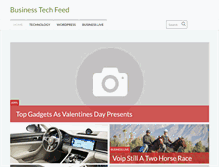 Tablet Screenshot of businesstechfeed.com